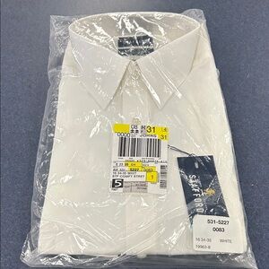 White Men's Dress Shirt